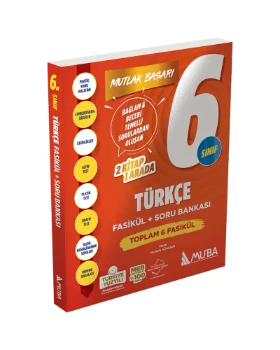 Muba 6. Sınıf Türkçe Fasikül + Soru Bankası