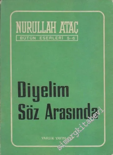 Diyelim /  Söz Arasında -        1970