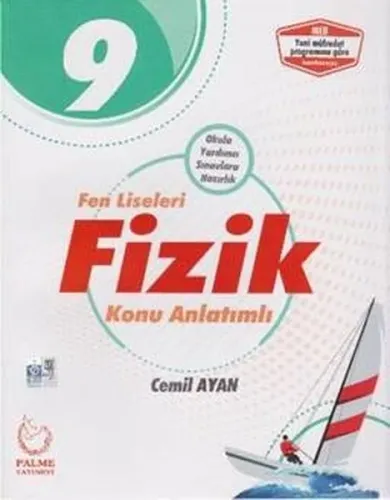 Palme Yayınları 9. Sınıf Fen Liseleri Fizik Konu Anlatımlı Palme