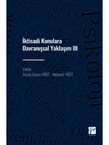 İktisadi Konulara Davranışsal Yaklaşım 3