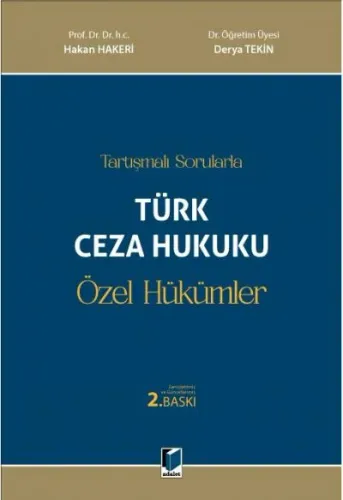 Türk Ceza Hukuku Özel Hükümler