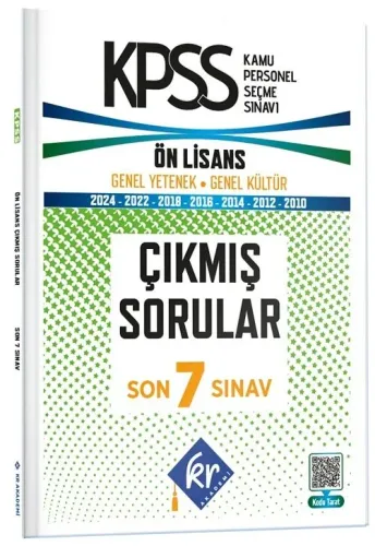 KR Akademi 2026 KPSS Ön Lisans Çıkmış Sorular Son 7 Sınav