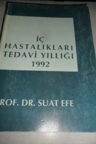 İç Hastalıkları Tedavi Yıllığı 1992