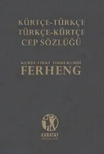 Kürtçe-Türkçe Cep Sözlük - Plastik Kapak