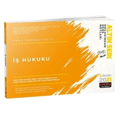 İş Hukuku Hocasından Ders Notları