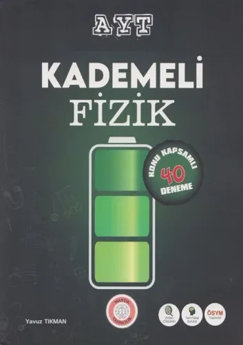 Mantık AYT Kademeli Fizik 40 Deneme Konu Kapsamlı