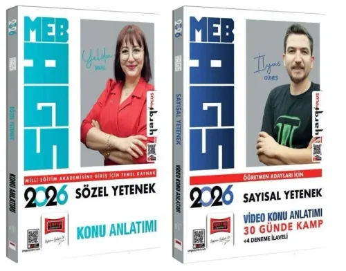 Yargı Yayınları 2026 MEB-AGS Sözel ve Sayısal Yetenek Konu 2'li Set