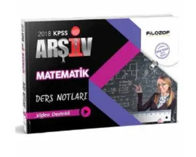 Filozof KPSS Arşiv Matematik Ders Notları Video Destekli 2018