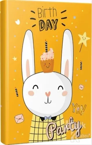 Çizgili Defter Tavşan Happy Birthday Party - Halkkitabevi Çizgili Defter Tavşan Happy Birthday Party - Halkkitabevi