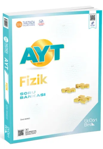 ÜçDörtBeş AYT Fizik Soru Bankası - 2027