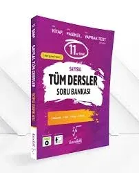 11. Sınıf Tüm Dersler Soru Bankası (Sayısal)