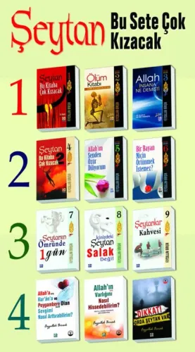 Şeytan Bu Sete Çok Kızacak 1-2-3-4 (4 Takım Halinde)