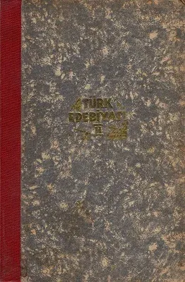 Türk Edebiyatı 2. Cilt Tek Kitap