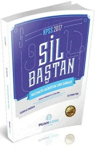 Puan KPSS Sil Baştan Matematik Akordiyon Soru Bankası 2017