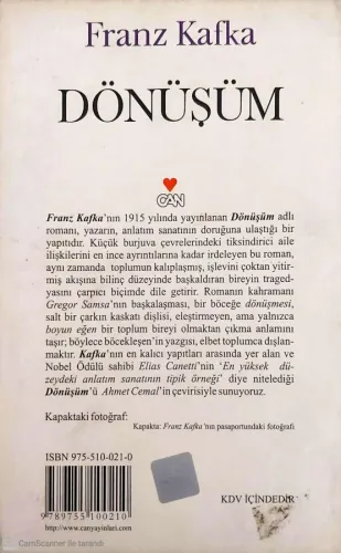 Dönüşüm Franz Kafka Can Çocuk %50 indirimli