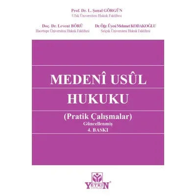 Medeni Usul Hukuku Pratik Çalışmalar