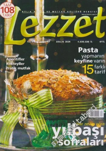 Lezzet Dergisi - Sayı: 97      Aralık 2004