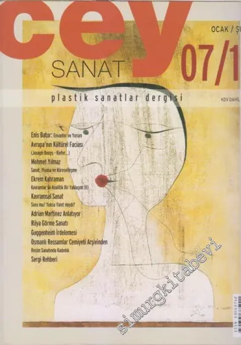 Cey Sanat Plastik Sanatlar Dergisi - Sayı: 14    3  Ocak - Şubat