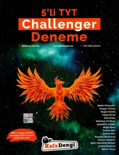 Kafa Dengi Yayınları TYT Challenger 5 li Deneme