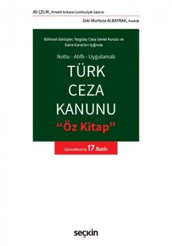 Türk Ceza Kanunu Öz Kitap