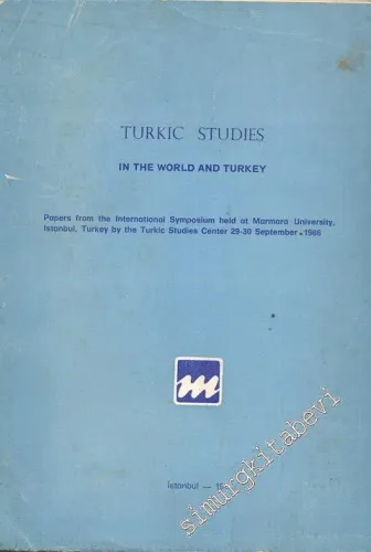 Turkic Studies: in the World and Turkey -        1987