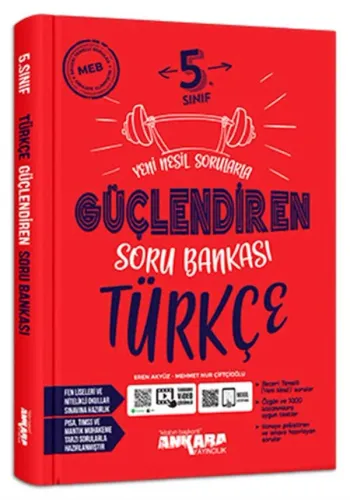 Ankara Yayıncılık 5.Sınıf Güçlendiren Türkçe Soru Bankası Ankara Yayıncılık 5.Sınıf Güçlendiren Türkçe Soru Bankası