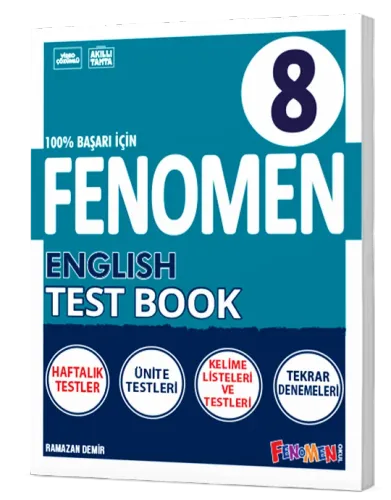 FENOMEN 8. SINIF ENGLISH TEST BOOK