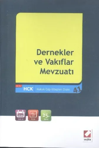Dernekler ve Vakıflar Mevzuatı (Cep Boy)
