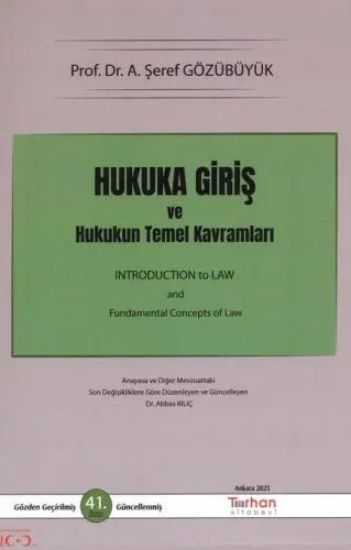 HUKUKA GİRİŞ VE HUKUKUN TEMEL KAVRAMLARI