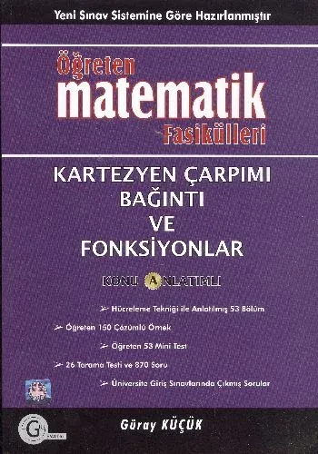 Gür Öğreten Matematik Fasikülleri Kartezyen Çarpımı Bağıntı ve Fonksiyonlar