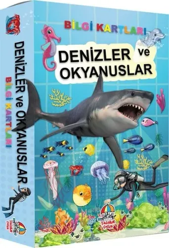 Denizler ve Okyanuslar - Bilgi Kartları Yağmur Çocuk 9786052185704