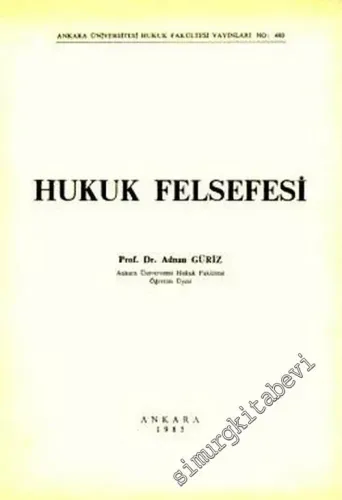 Hukuk Felsefesi  -        1985