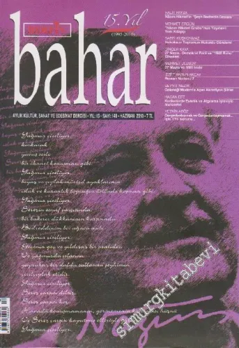 Berfin Bahar Kültür, Sanat ve Edebiyat Dergisi : Nâzım Hikmet - Sayı: 148    16  Haziran