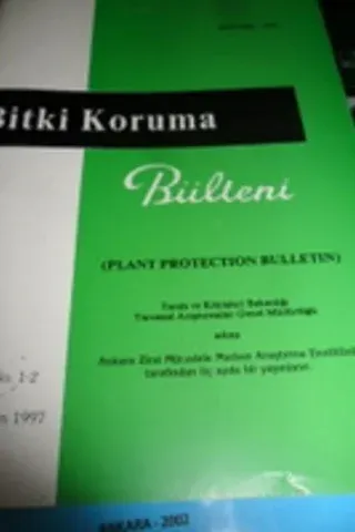 Bitki Koruma Bülteni