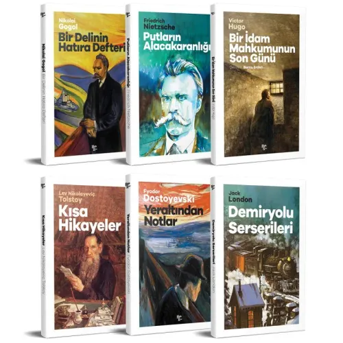 Muhteşem Dünya Klasikleri Serisi - 6 Kitap - Halkkitabevi