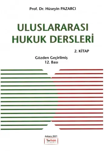 Uluslararası Hukuk Dersleri 2 Kitap Hüseyin Pazarcı