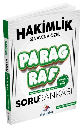 Dizgi Kitap Yayınları Hakimlik Sınavına Özel Paragraf Soru Bankası