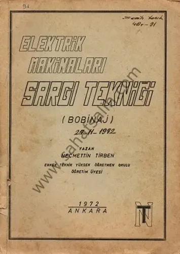 Elektrik Makinaları Sargı Tekniği (Bobinaj)