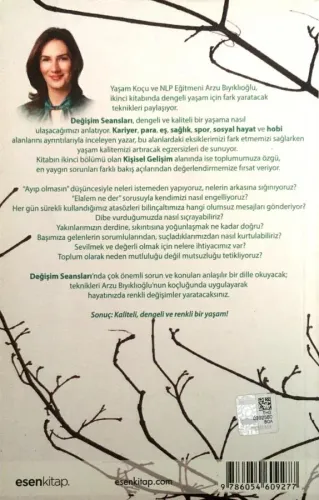 Dengeli Yaşam İçin Değişim Seansları Arzu Bıyıklıoğlu Esenkitap