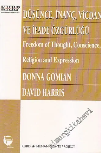 Düşünce, İnanç, Vicdan ve İfade Özgürlüğü: Avrupa İnsan Hakları Mahkemesi İçtihatları -        1998