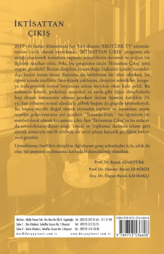 İktisattan Çıkış Burak ATAMTÜRK