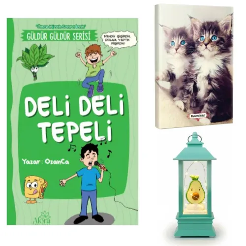 Deli Deli Tepeli - Maviş Kediler Planlama Defteri ve Avokado Fener Tip