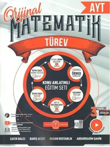 Orijinal AYT Türev Konu Anlatımlı Eğitim Seti