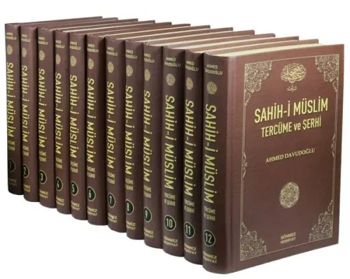 Sahih-i Müslim Tercüme ve Şerhi-12 Kitap Takım (Ciltli)