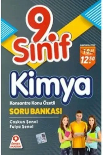 9. Sınıf Kimya Konsantre Konu Özetli Soru Bankası