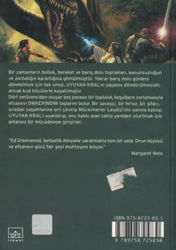 Kralsız Diyar Dört Serüvenci Serisi 1 Ed Greenwood İthaki Yayınları %5