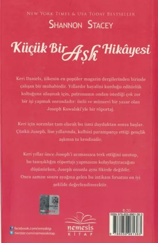 Küçük Bir Aşk Hikayesi Shannon Stacey Nemesis Kitap %51 indirimli