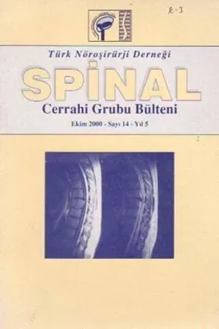 Spinal Cerrahi Grubu Bülteni