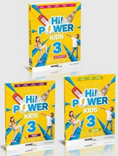 3.Sınıf Hi! Power İngilizce Seti (3 Kitap)