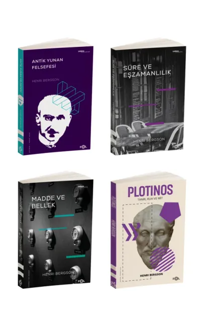 Henri Bergson Seti (4 Kitap)
